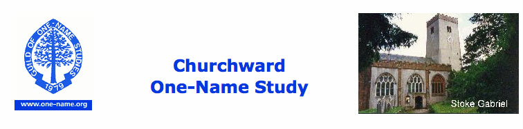 Guild of One Name Studies: Churchward Home Page
